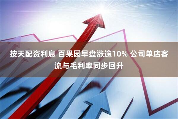 按天配资利息 百果园早盘涨逾10% 公司单店客流与毛利率同步回升
