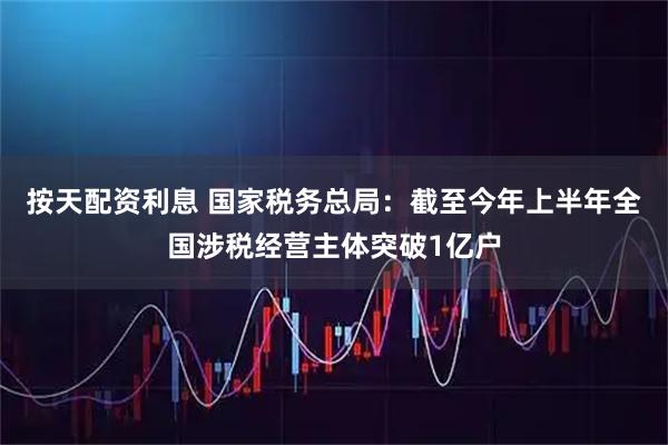 按天配资利息 国家税务总局：截至今年上半年全国涉税经营主体突破1亿户